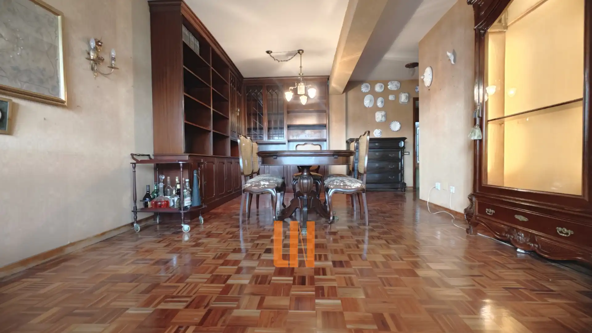 Dining room of Flat for sale in A Coruña Capital   with Heating, Balcony and Internet