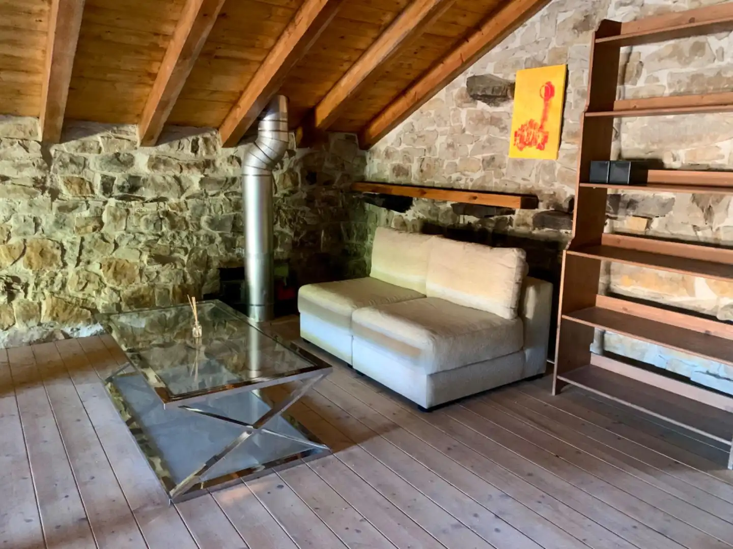 Sala de estar de Casa o chalet en venta en San Roque de Riomiera con Jardín privado