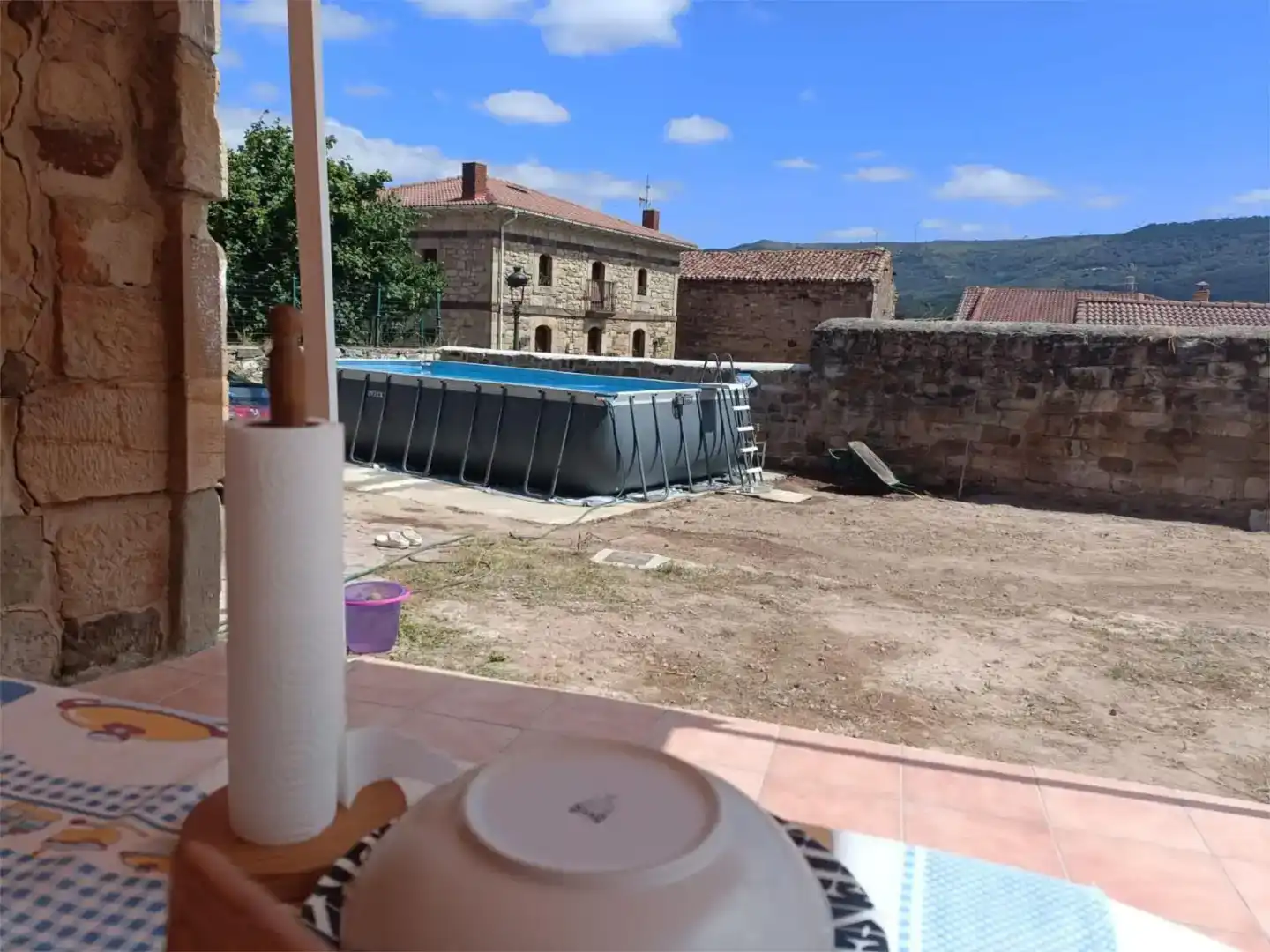 Piscina de Casa adosada en venda en Valderredible amb Piscina i Balcó