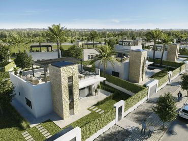 Xalet d'obra nova amb balcó en venda a Calle Urba. Jardines Almenara