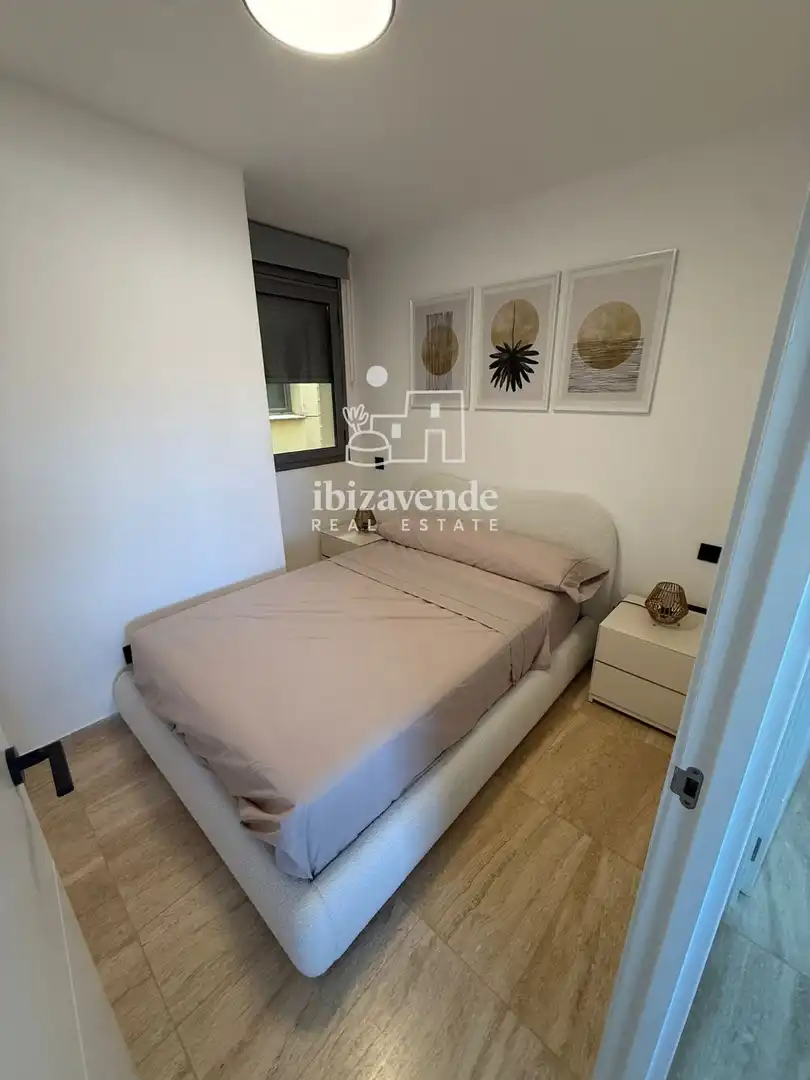 Bedroom of Flat for rent in Eivissa  with Air Conditioner, Heating and Terrace