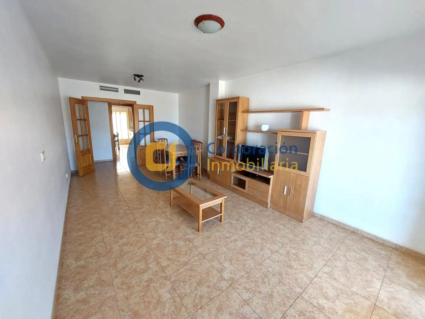 Living room of Flat for sale in Lorca  with Furnished and Balcony