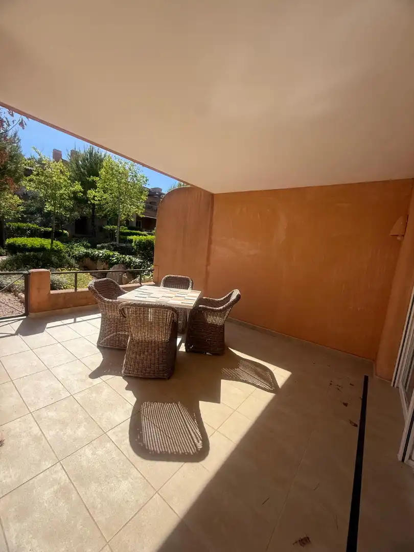 Terraza de Piso en venta en Moraira con Aire acondicionado, Calefacción y Jardín privado