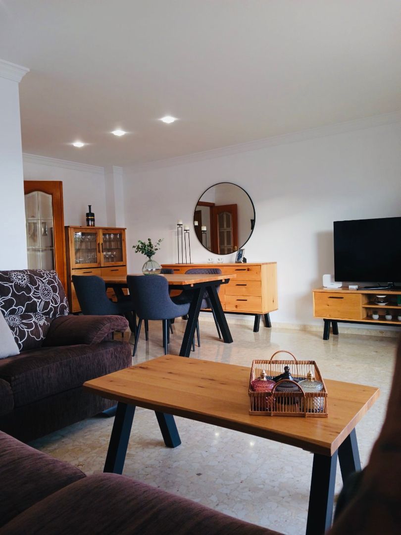 Comedor de Casa adosada en venta en Dénia con Aire acondicionado, Terraza y Amueblado