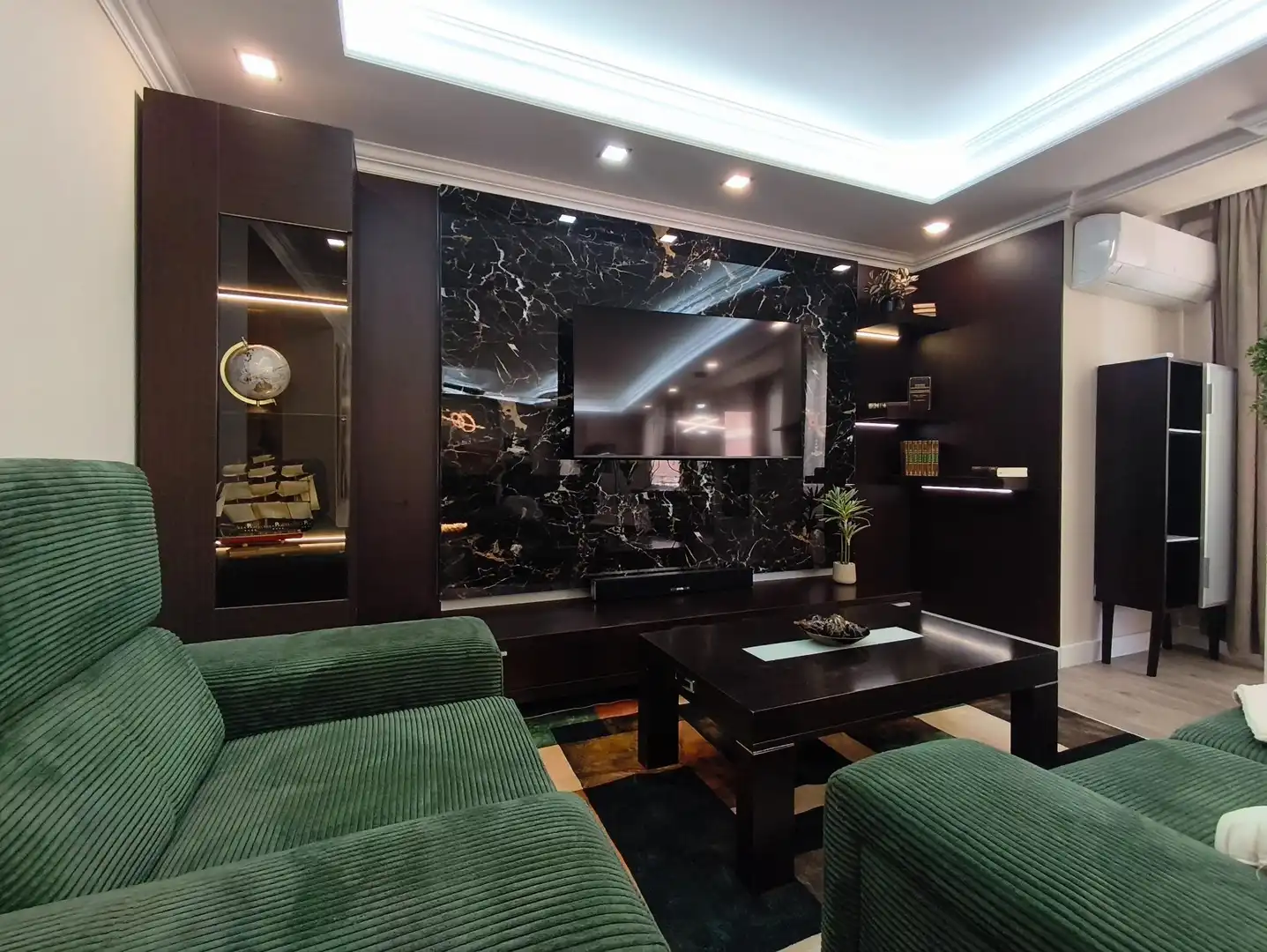 Sala d'estar de Apartament en venda en Santa Pola amb Aire condicionat, Calefacció i Moblat