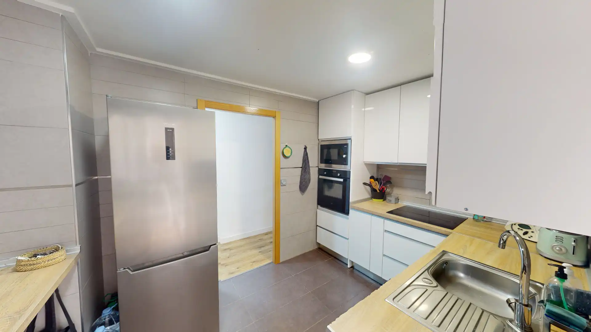 Kitchen of Flat for sale in Elche / Elx  with Furnished