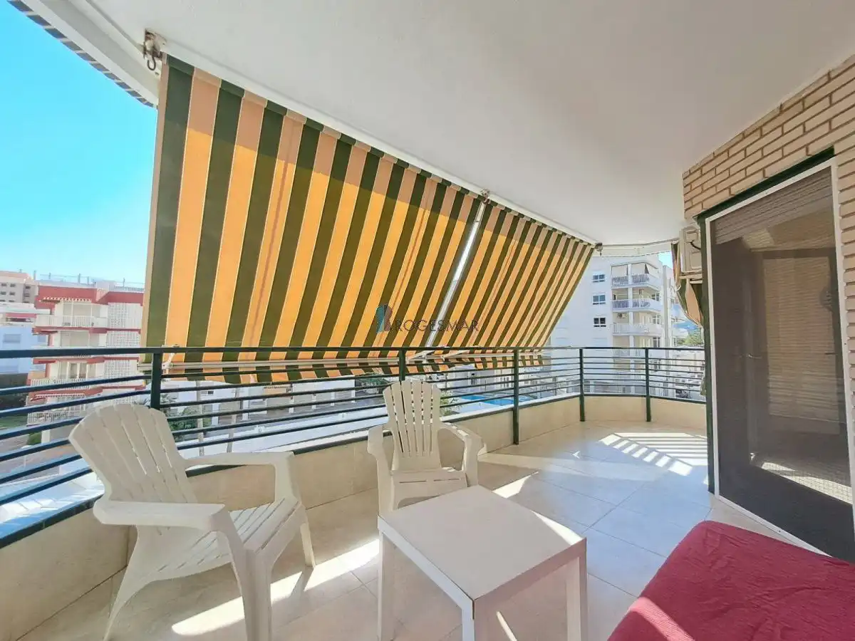 Terrasse von Wohnungen zum Verkauf in Benicasim / Benicàssim mit Klimaanlage, Terrasse und Gemeinschaftspool