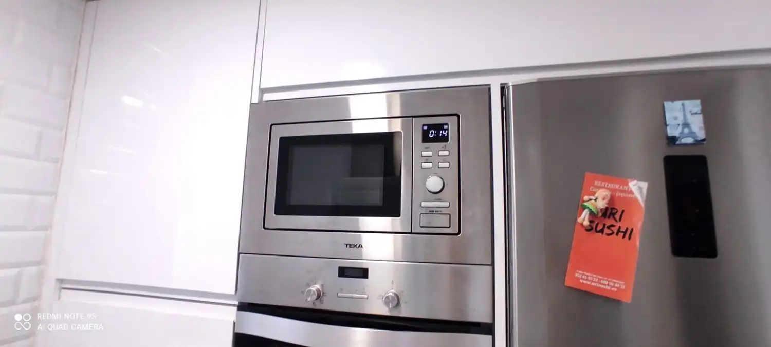 Cocina de Piso de alquiler en Málaga con Aire acondicionado, Amueblado y Balcón