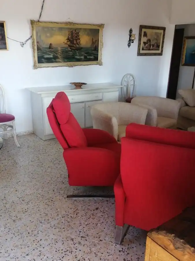 Sala de estar de Casa o chalet en venta en Calpe / Calp con Jardín privado, Terraza y Amueblado