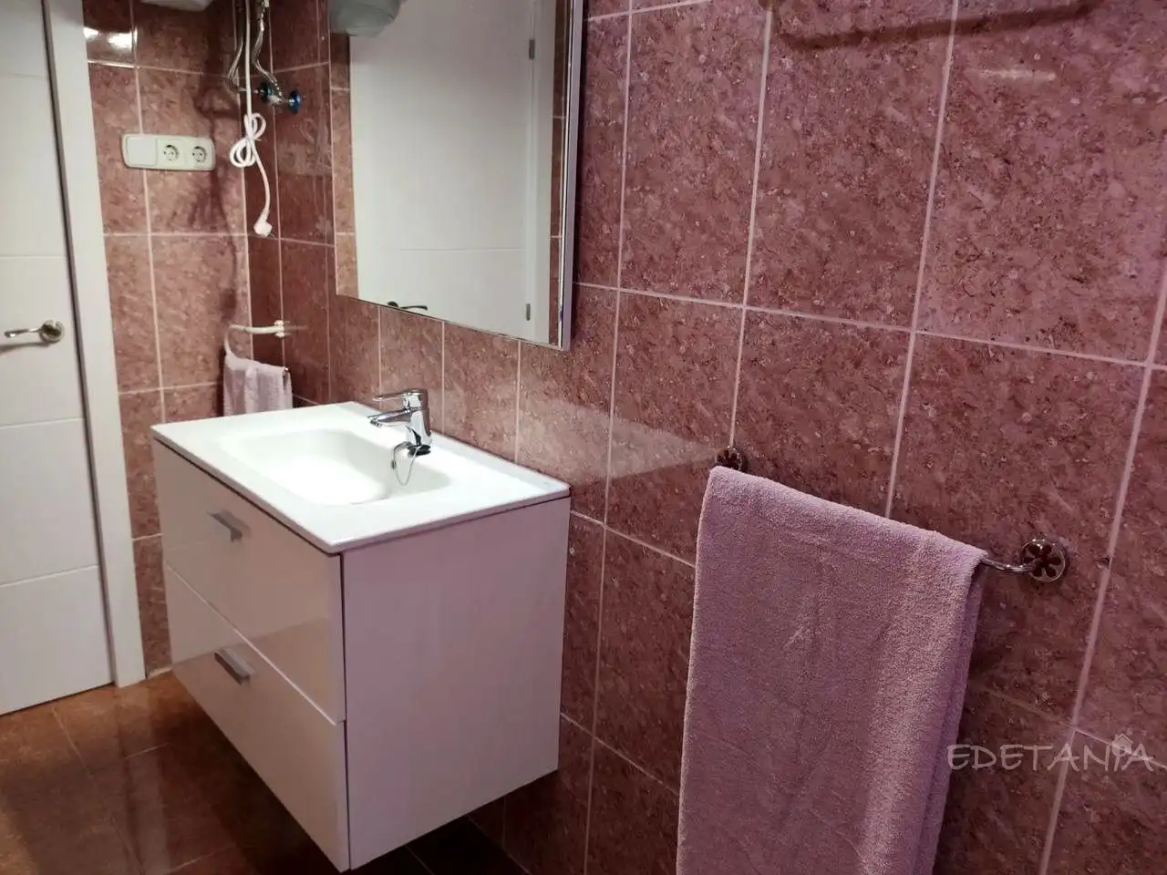 Baño de Planta baja de alquiler en Moncada con Aire acondicionado, Calefacción y Amueblado