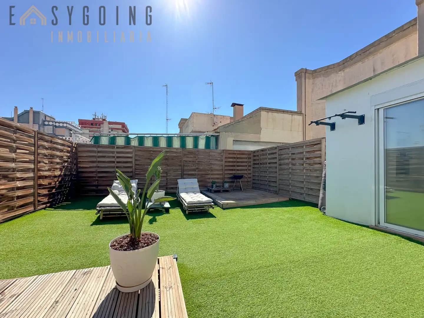 Terraza de Ático en venta en Elche / Elx con Aire acondicionado, Terraza y Amueblado