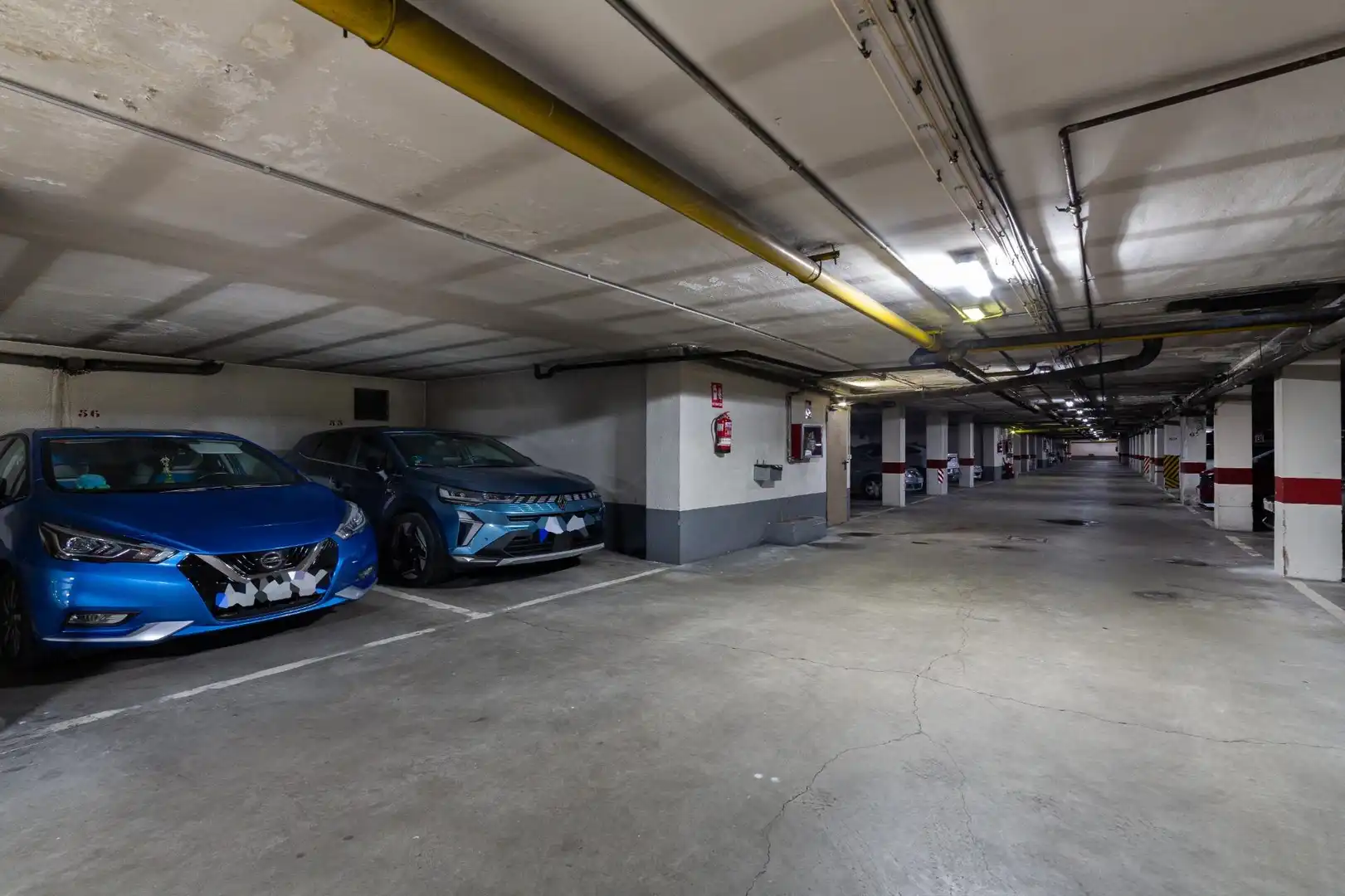 Parking of Flat for sale in Valladolid  with Heating, Storage room and Community pool