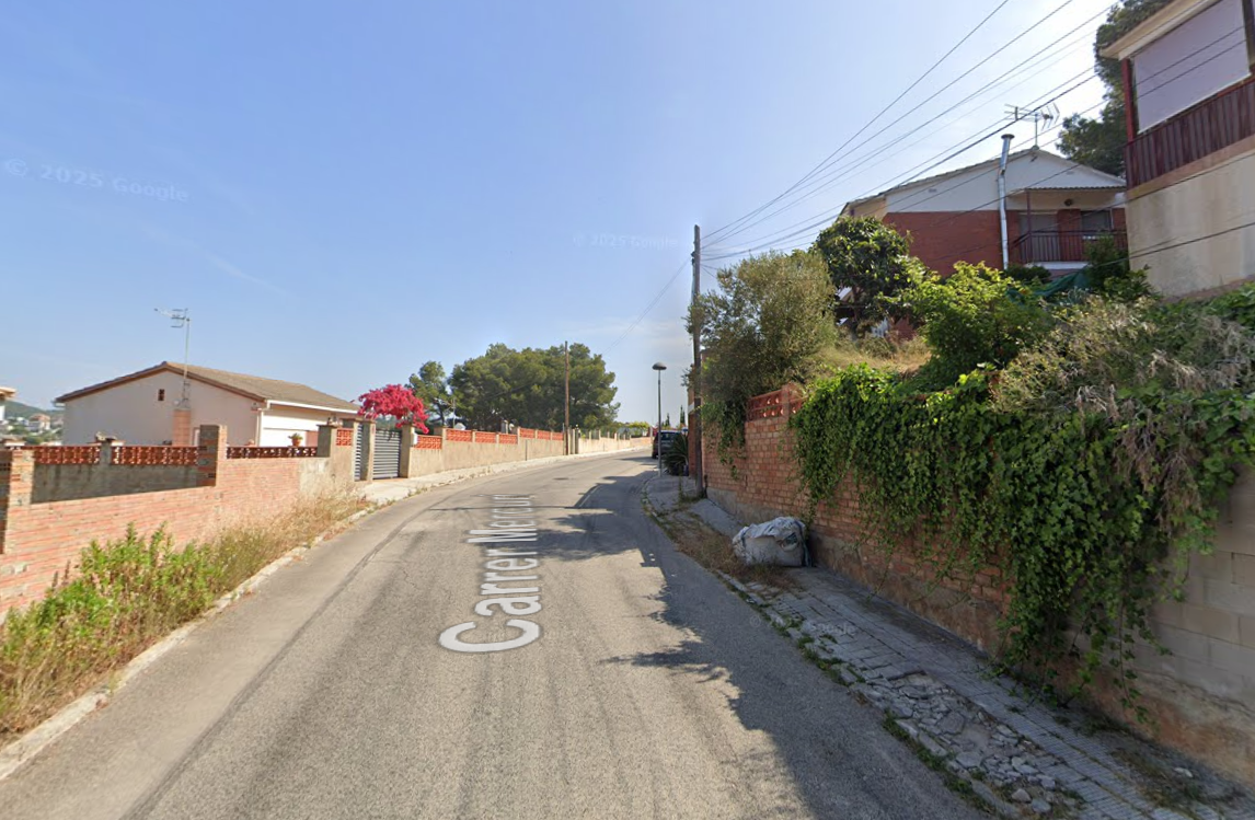 Vista exterior de Pis en venda en Cunit