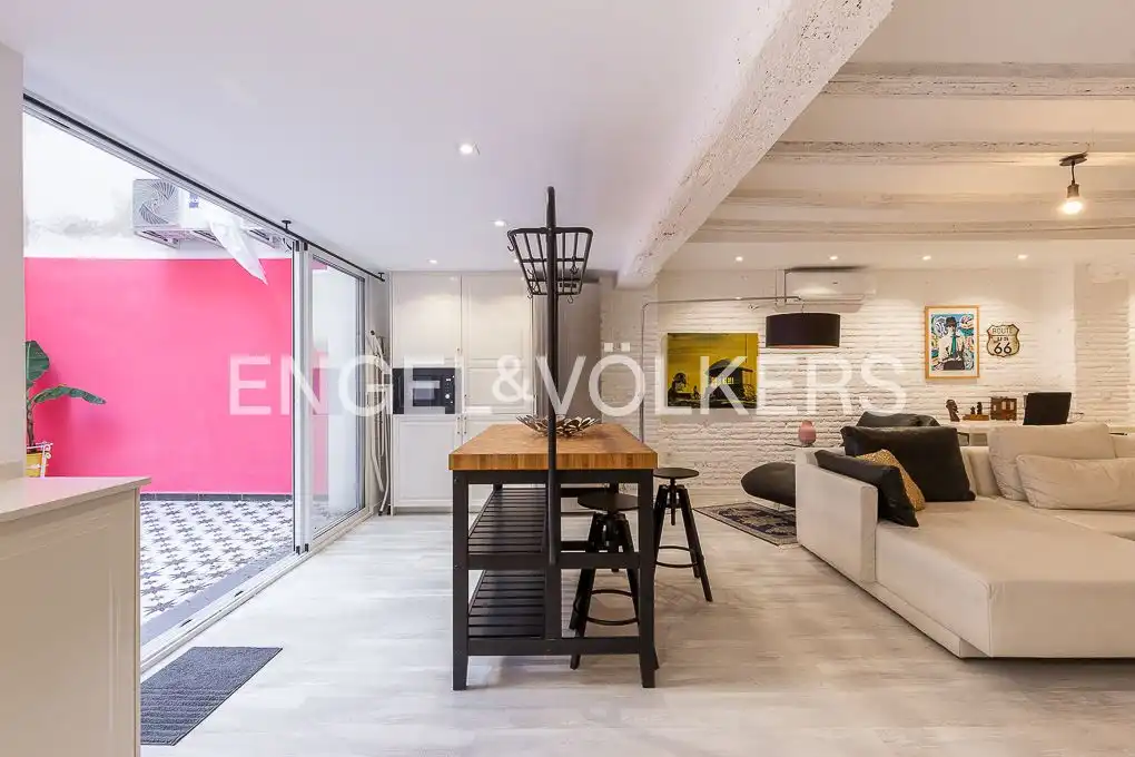 Sala de estar de Piso en venta en Valencia con Aire acondicionado, Calefacción y Terraza
