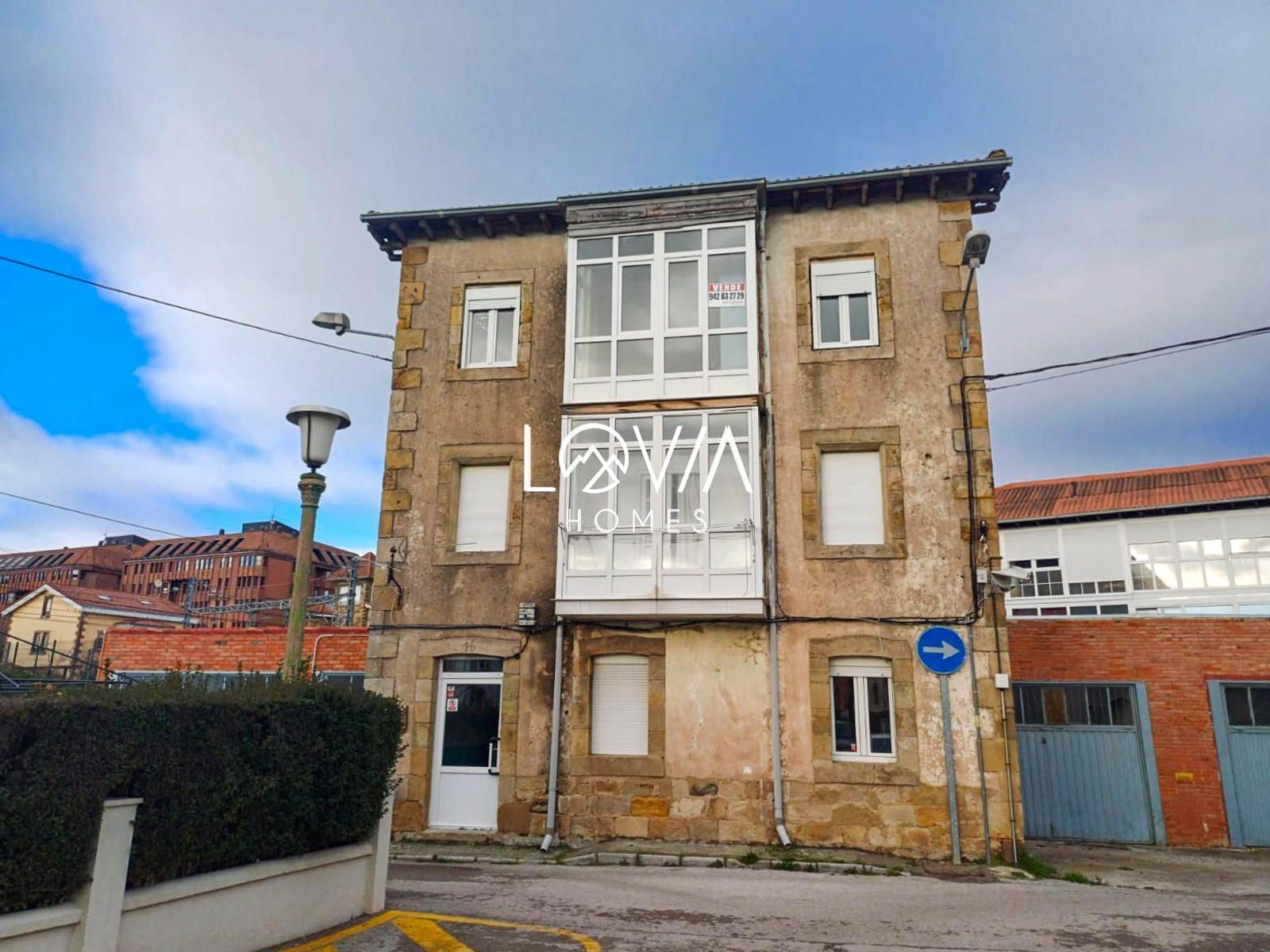 Vista exterior de Piso en venta en Reinosa