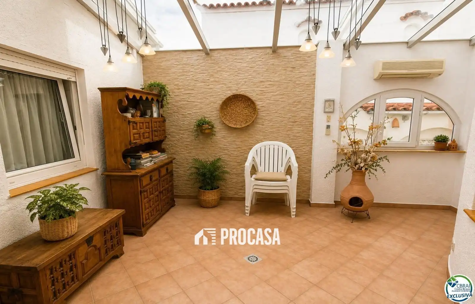 Terrassa de Casa o xalet en venda en Empuriabrava amb Aire condicionat, Calefacció i Traster