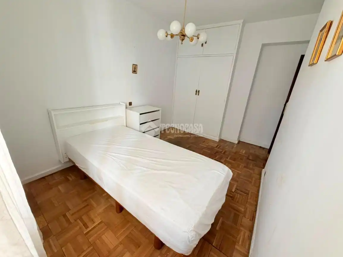 Schlafzimmer von Wohnung zum Verkauf in Madrid mit Heizung, Parkett und Terrasse