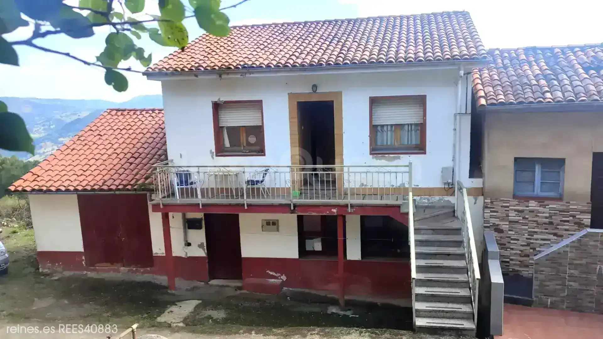 Vista exterior de Casa o xalet en venda en Candamo amb Calefacció, Jardí privat i Terrassa