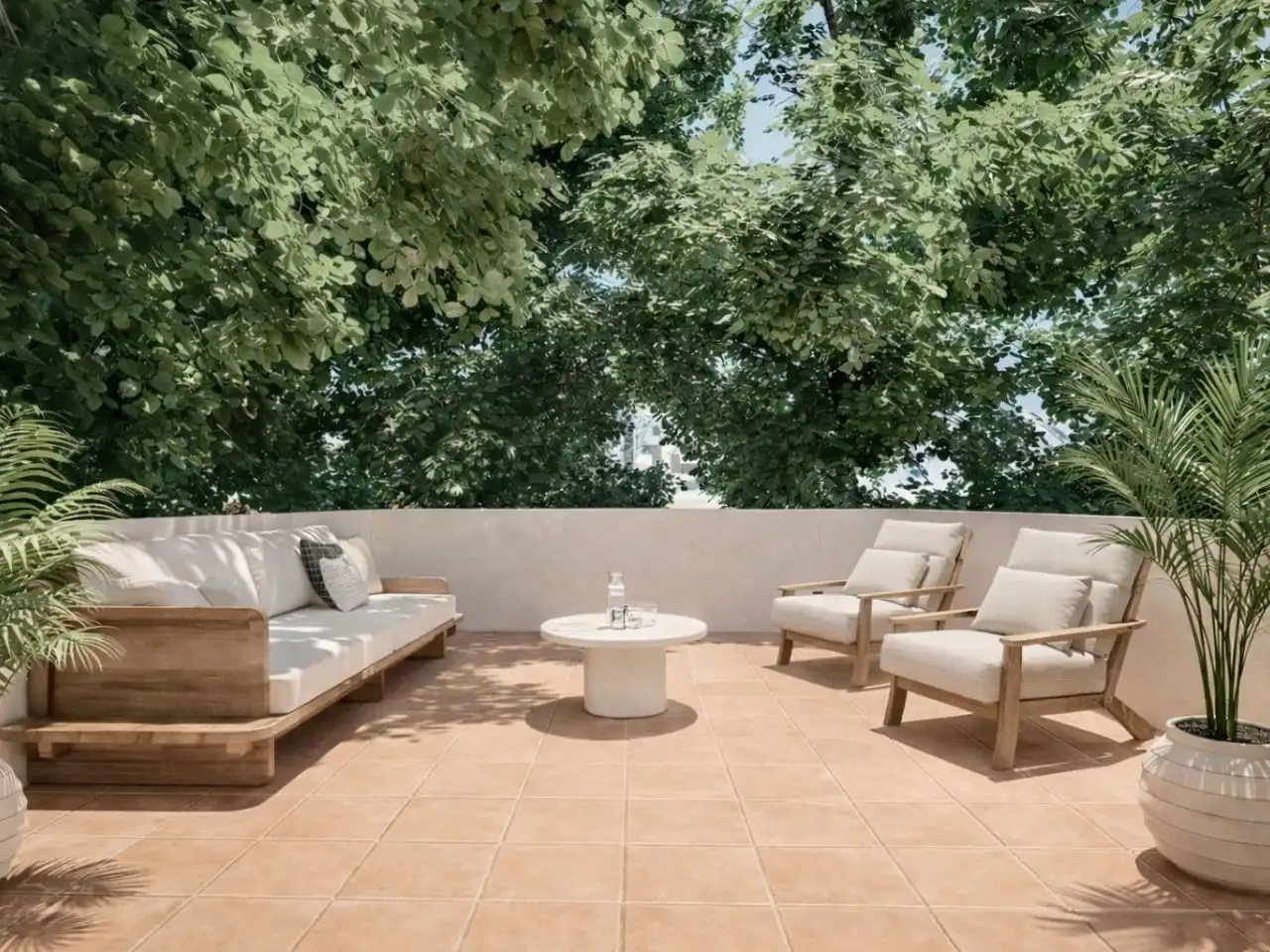 Flat with garden for sale in sant roc 24