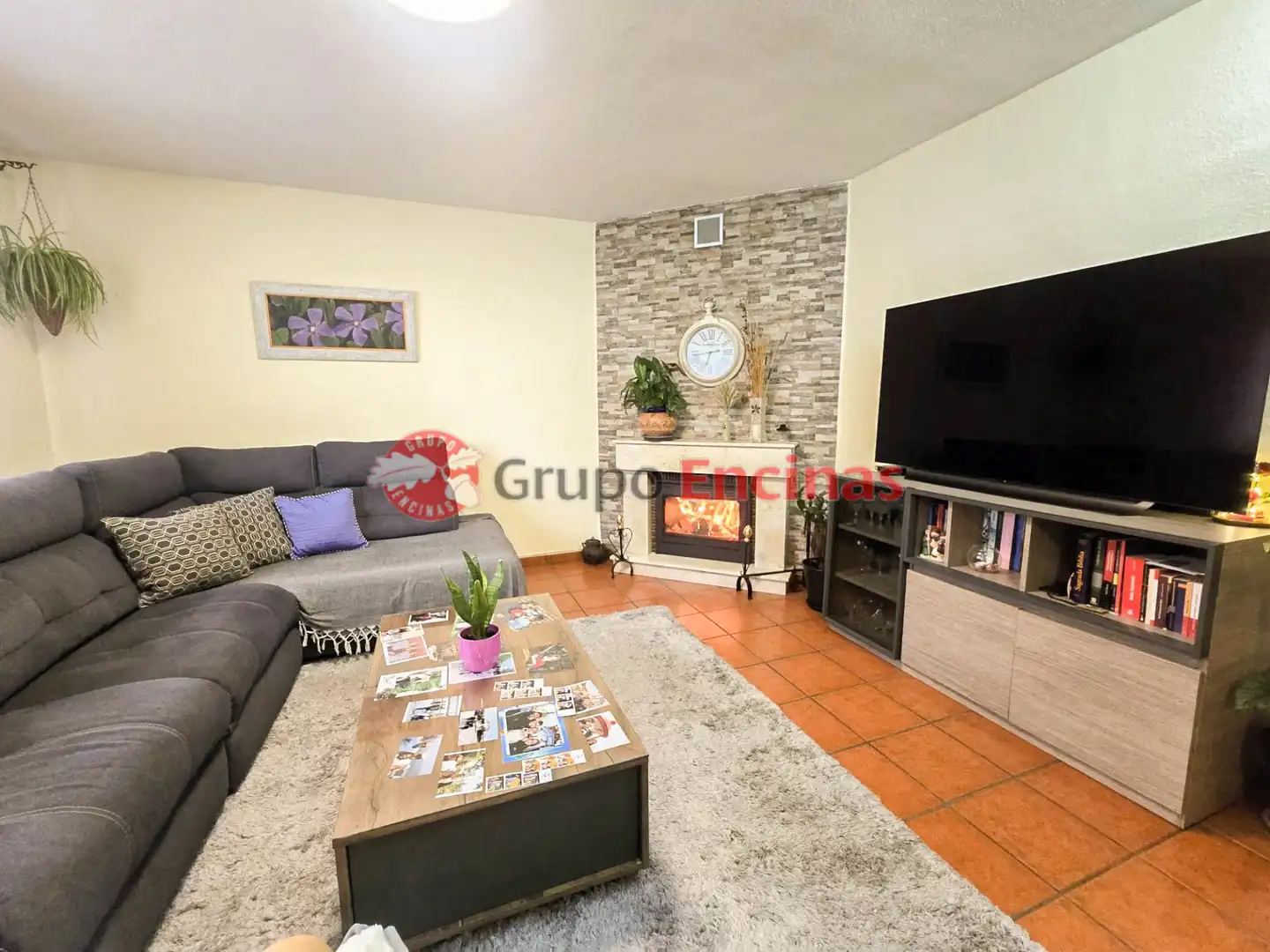 Sala de estar de Casa o chalet en venta en Parla con Aire acondicionado, Calefacción y Jardín privado