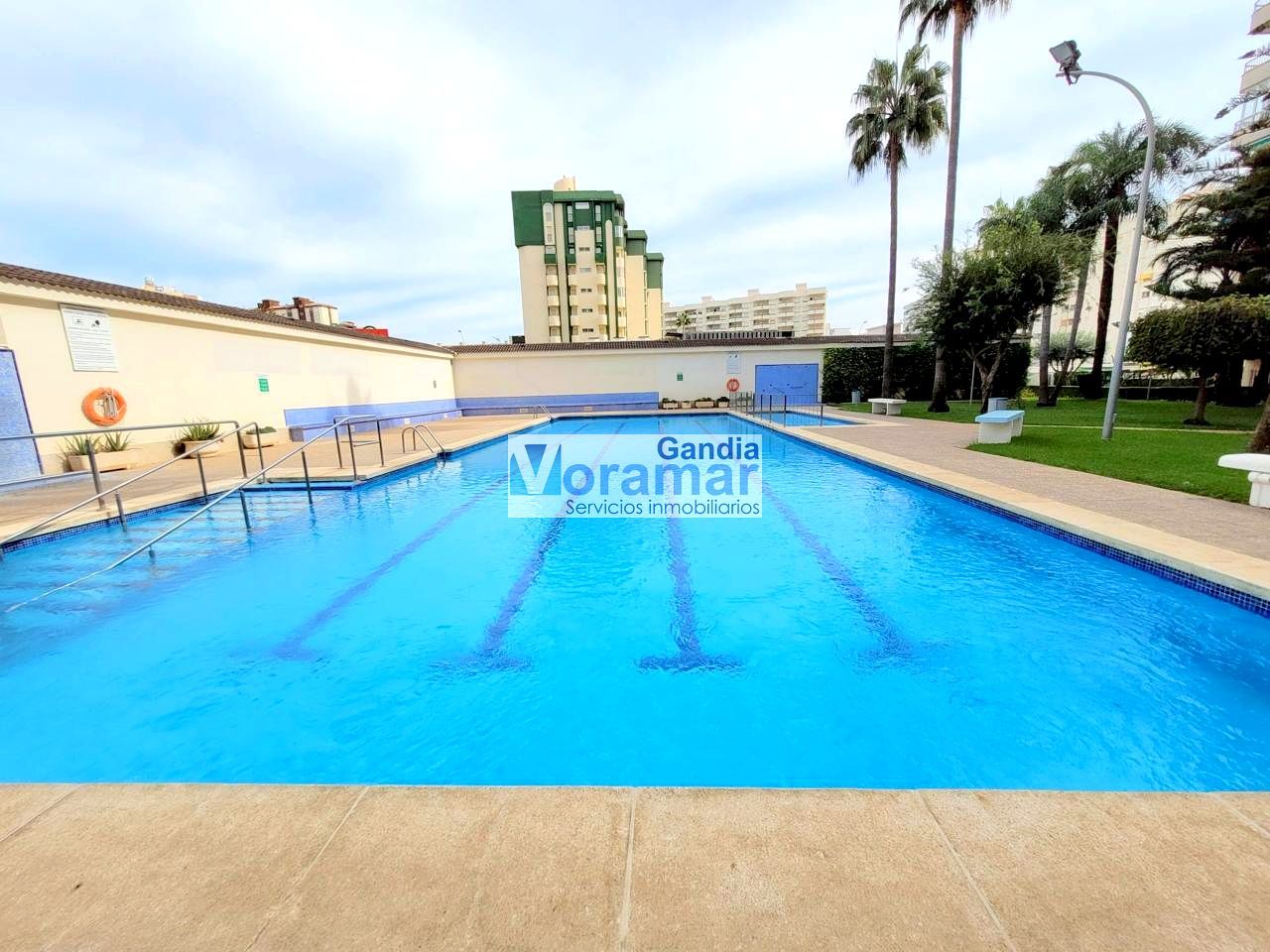 Swimming pool of Apartment for sale in Gandia  with Terrace, Storage room and Furnished