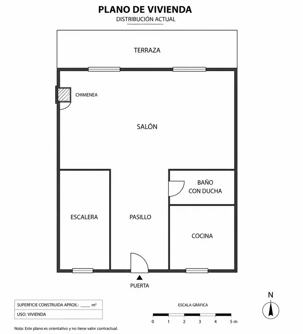Dúplex en venta en Navaluenga con Calefacción, Terraza y Amueblado
