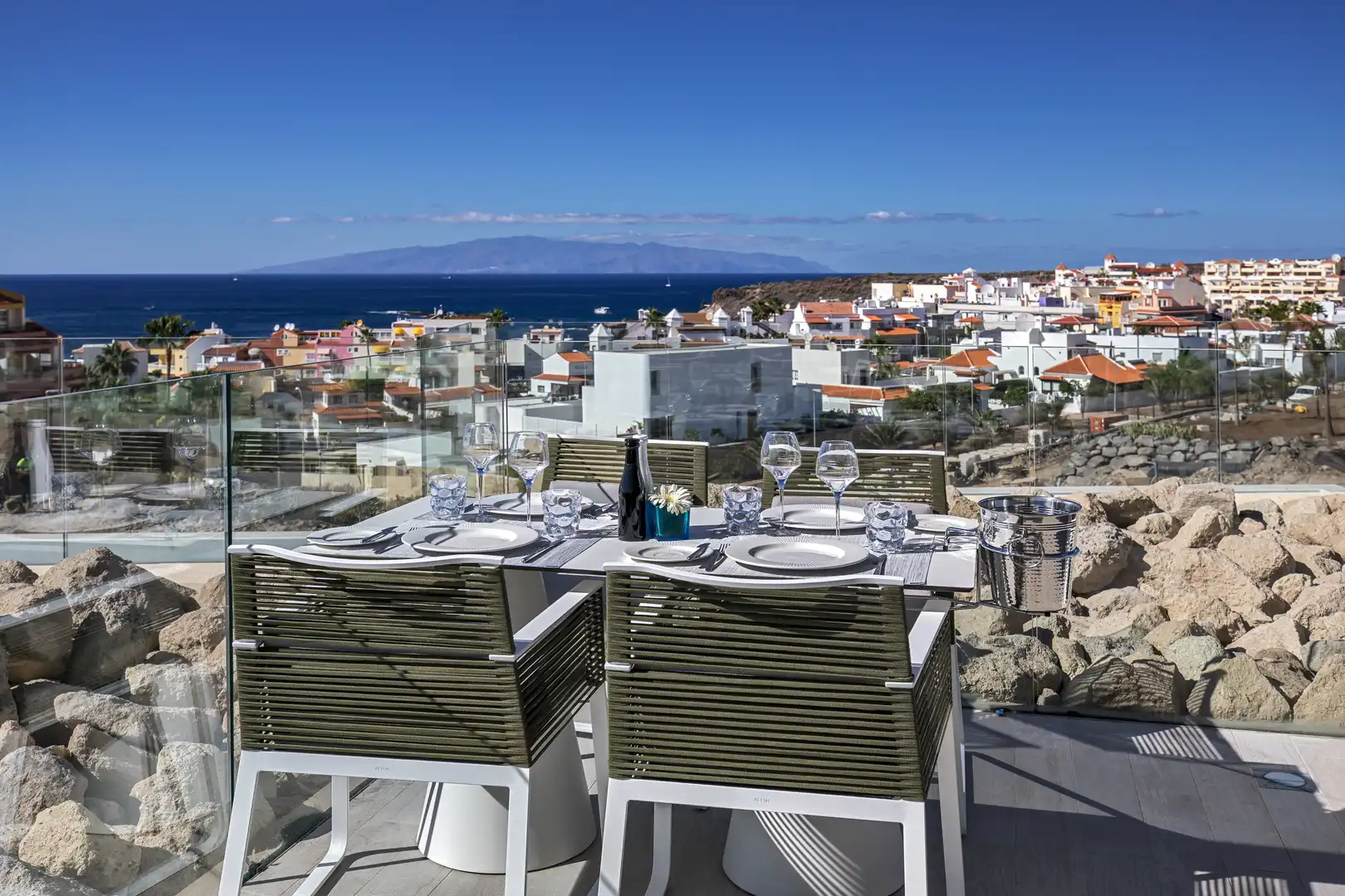 Terrasse von Wohnungen zum Verkauf in Adeje mit Klimaanlage, Terrasse und Abstellraum