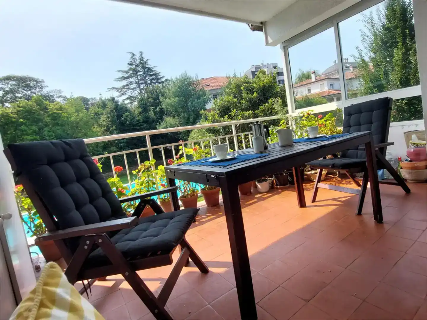 Terrassa de Pis en venda en Santander amb Jardí privat, Parquet i Piscina