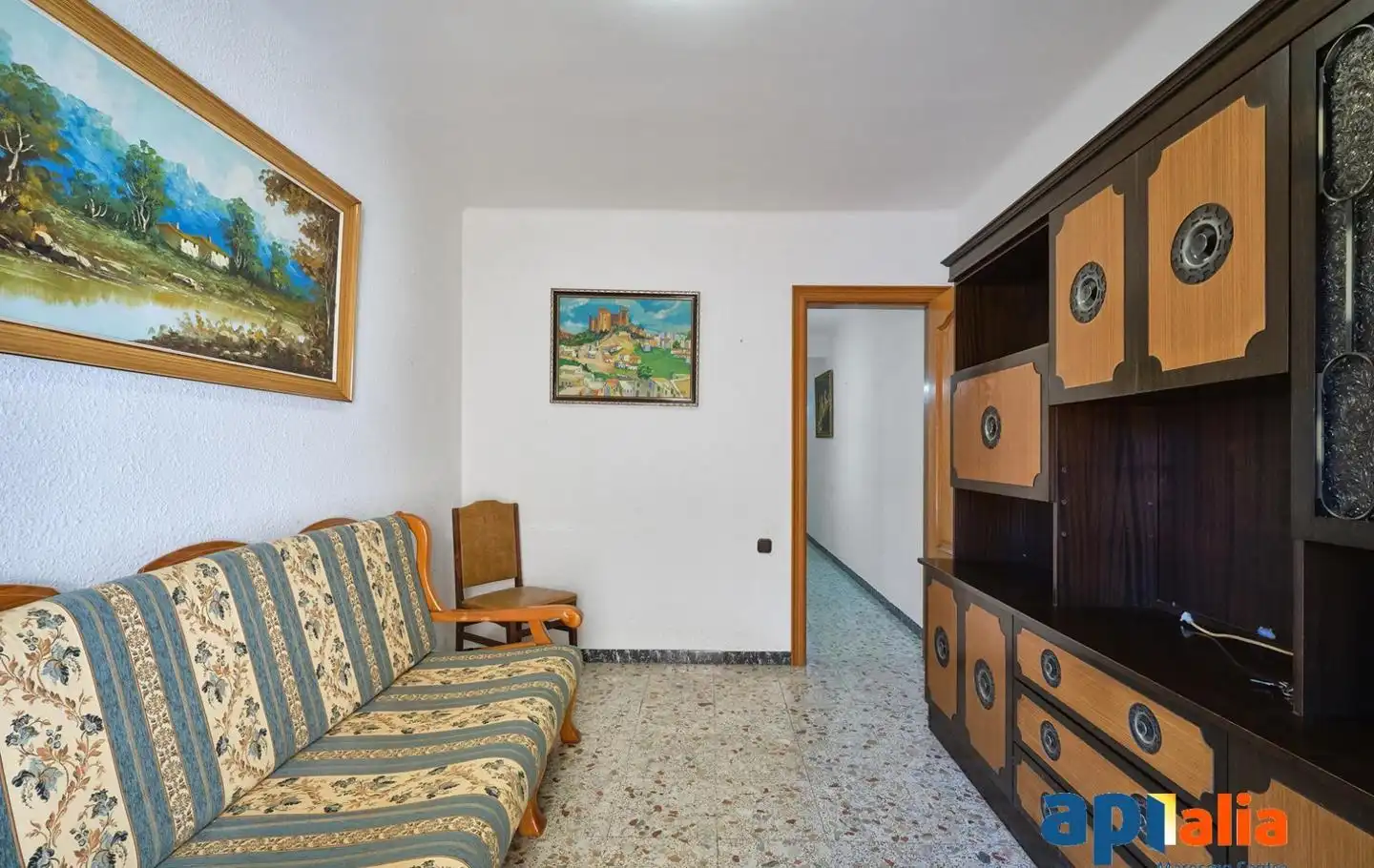 Wohnzimmer von Wohnung zum Verkauf in Mataró mit Terrasse