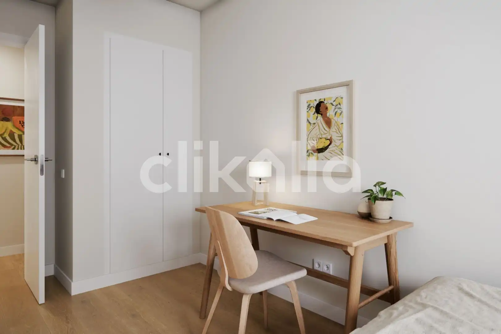 Bedroom of Flat for sale in Sevilla  with Air Conditioner, Terrace and Balcony