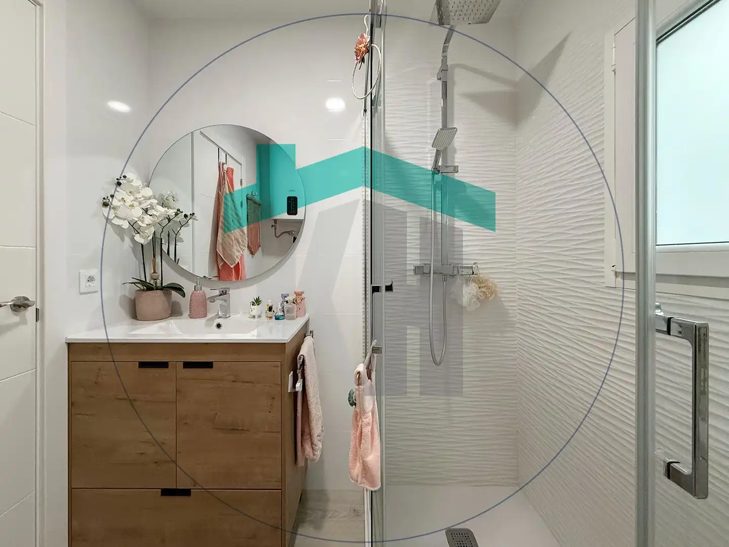 Baño de Piso en venta en Cunit con Aire acondicionado, Calefacción y Terraza