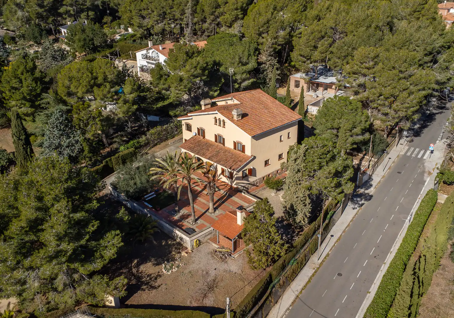 Vista exterior de Casa o xalet en venda en Almoster amb Calefacció, Jardí privat i Moblat