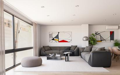 Living room of Flat for sale in  Madrid Capital