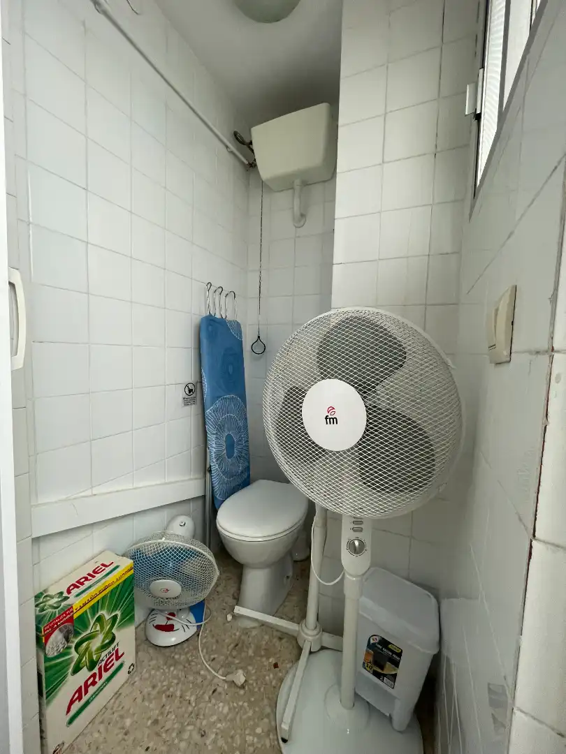 Baño de Piso de alquiler en Badajoz con Aire acondicionado, Calefacción y Amueblado