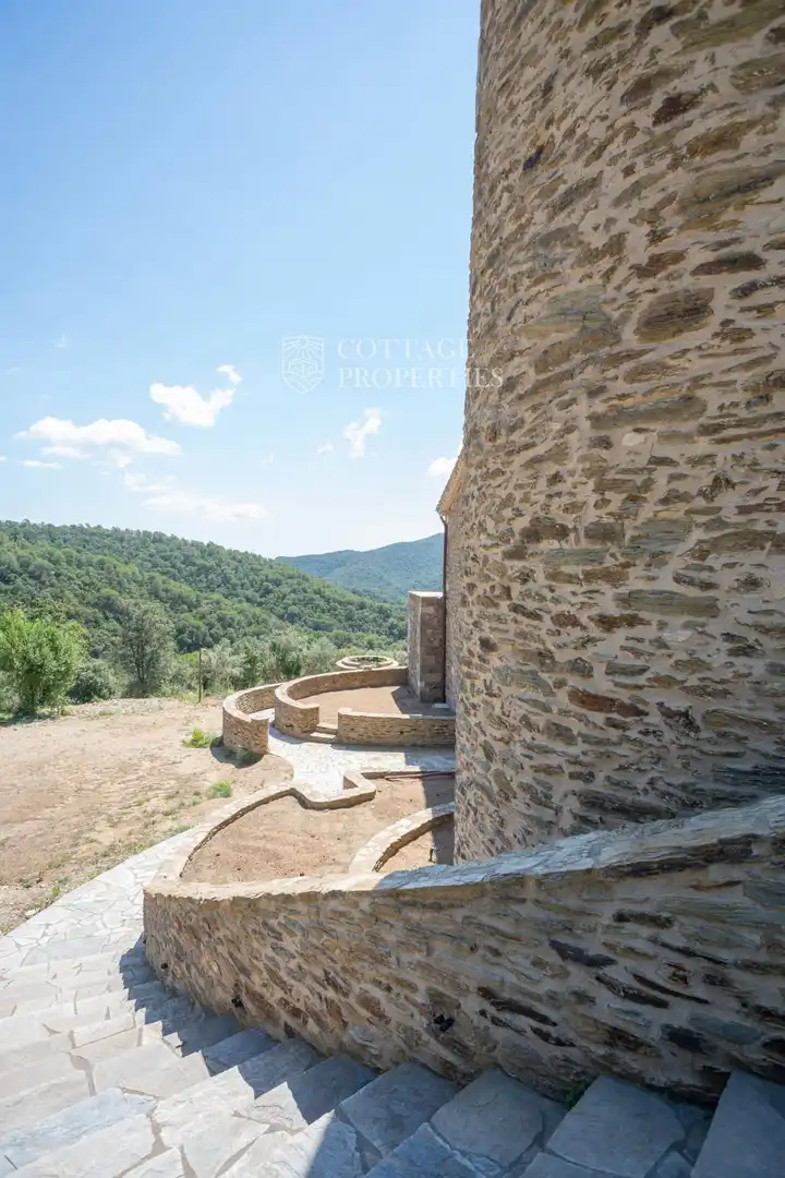 Terrace of Country homes for sale in Llambilles  with Air Conditioner, Heating and Private garden