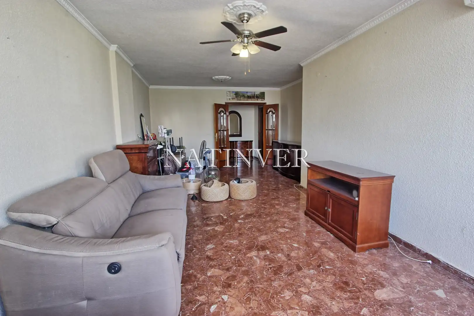 Living room of Flat for sale in Málaga  with Air Conditioner and Terrace