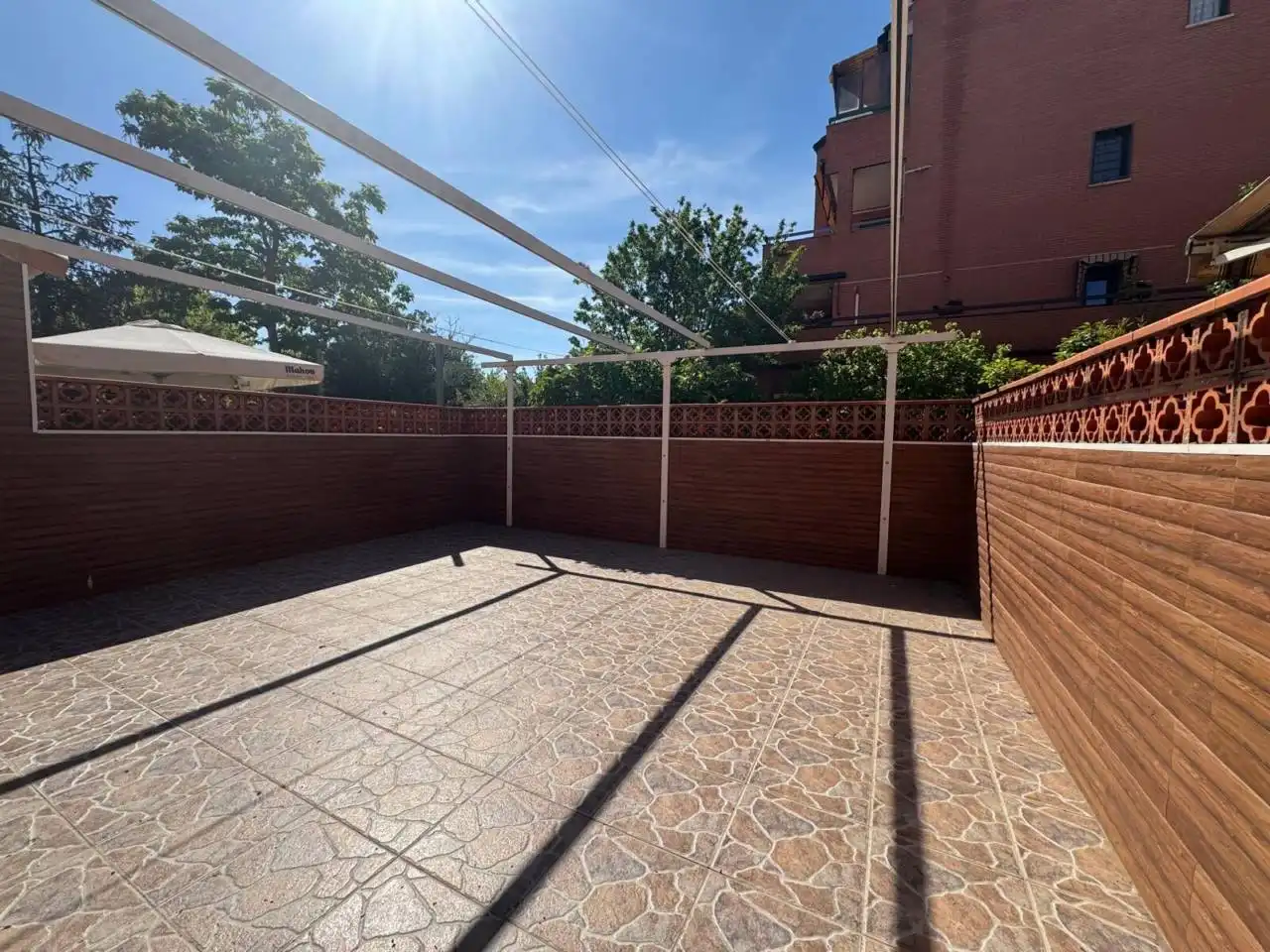 Terrace of Houses for rent in Alcalá de Henares  with Air Conditioner, Heating and Private garden