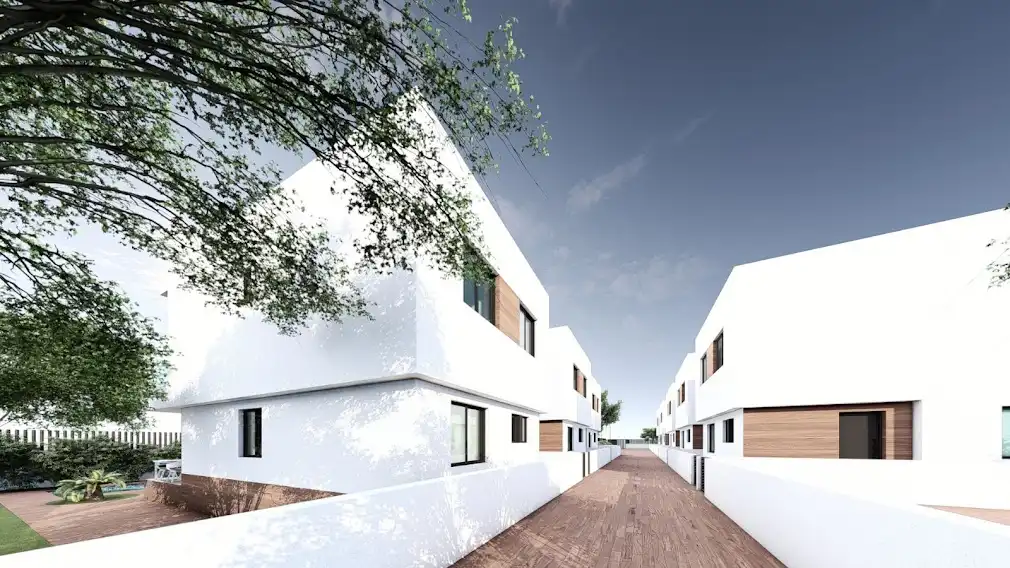 Vista exterior de Casa o xalet en venda en Sant Joan d'Alacant amb Aire condicionat, Calefacció i Jardí privat