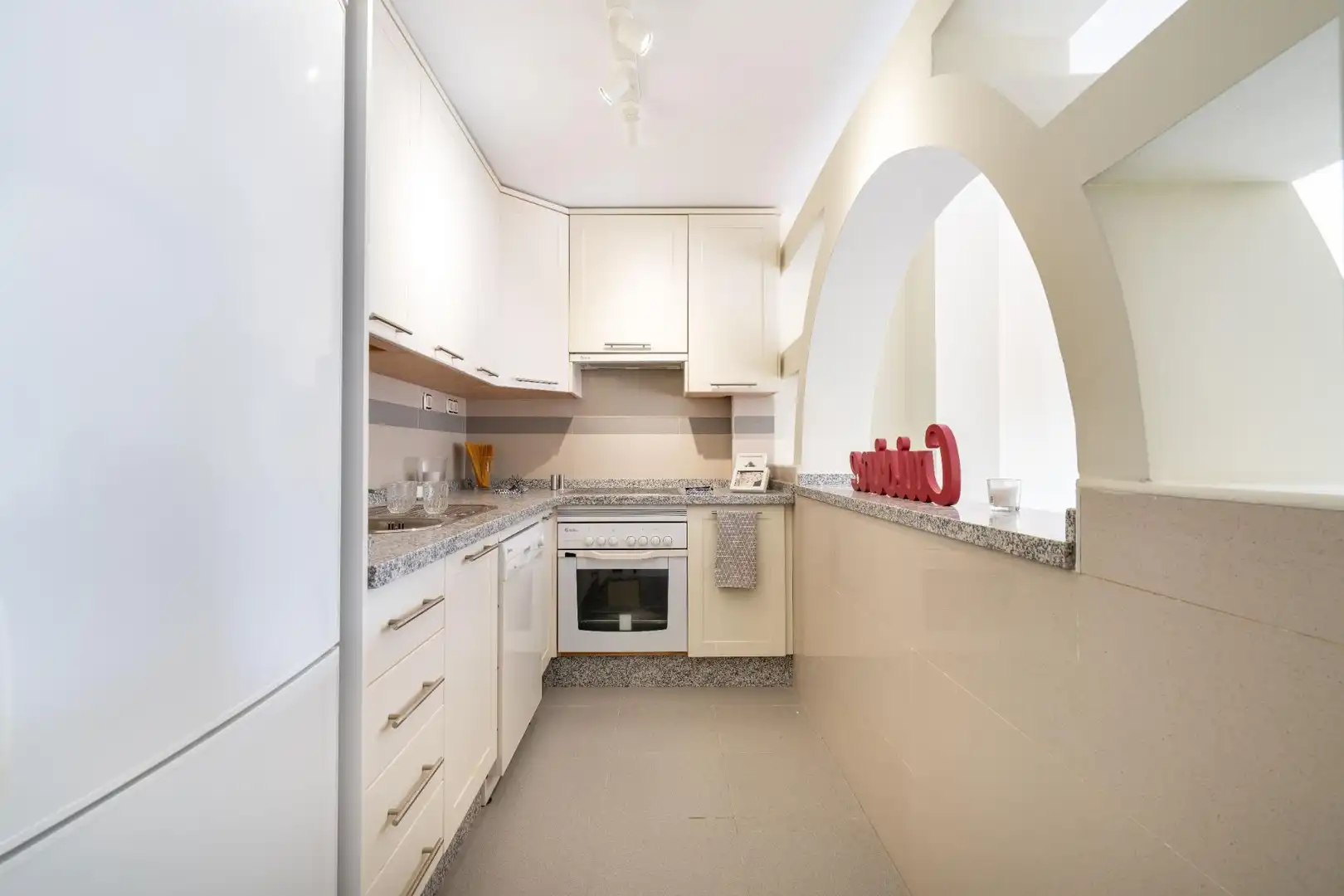 Cocina de Apartamento en venta en Carboneras con Aire acondicionado, Calefacción y Terraza