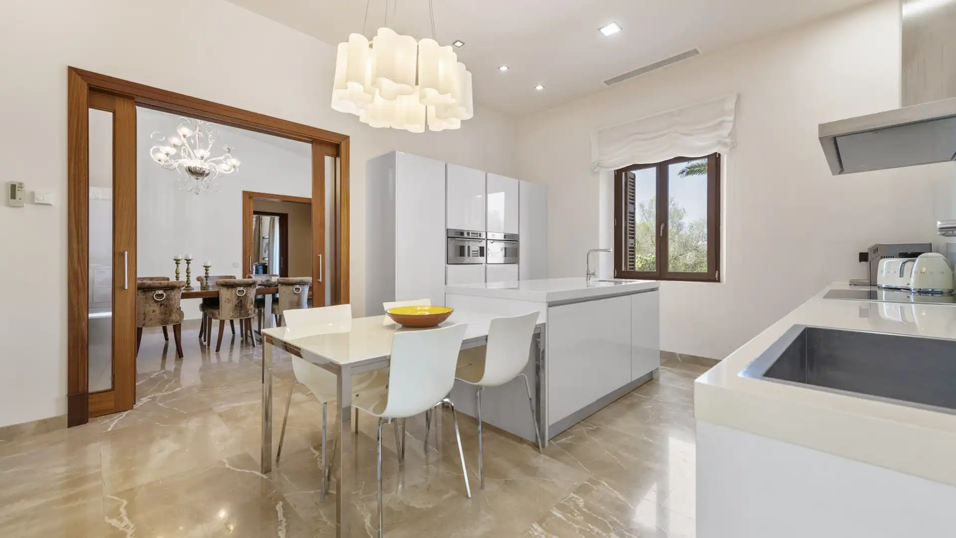 Küche von Country house zum Verkauf in Manacor mit Klimaanlage, Heizung und Terrasse