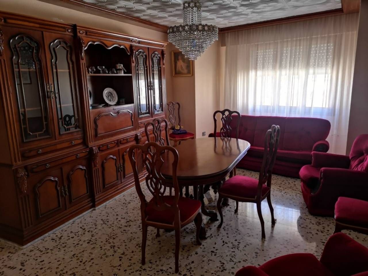 Dining room of Flat for sale in Almansa
