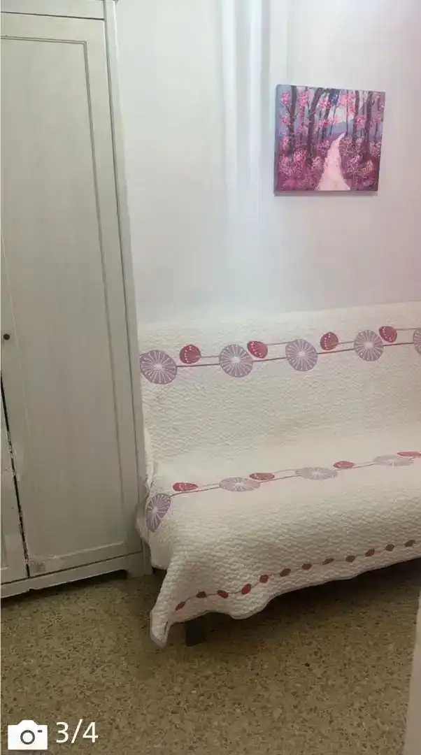 Schlafzimmer von Wohnung zur Miete in Calella mit Balkon