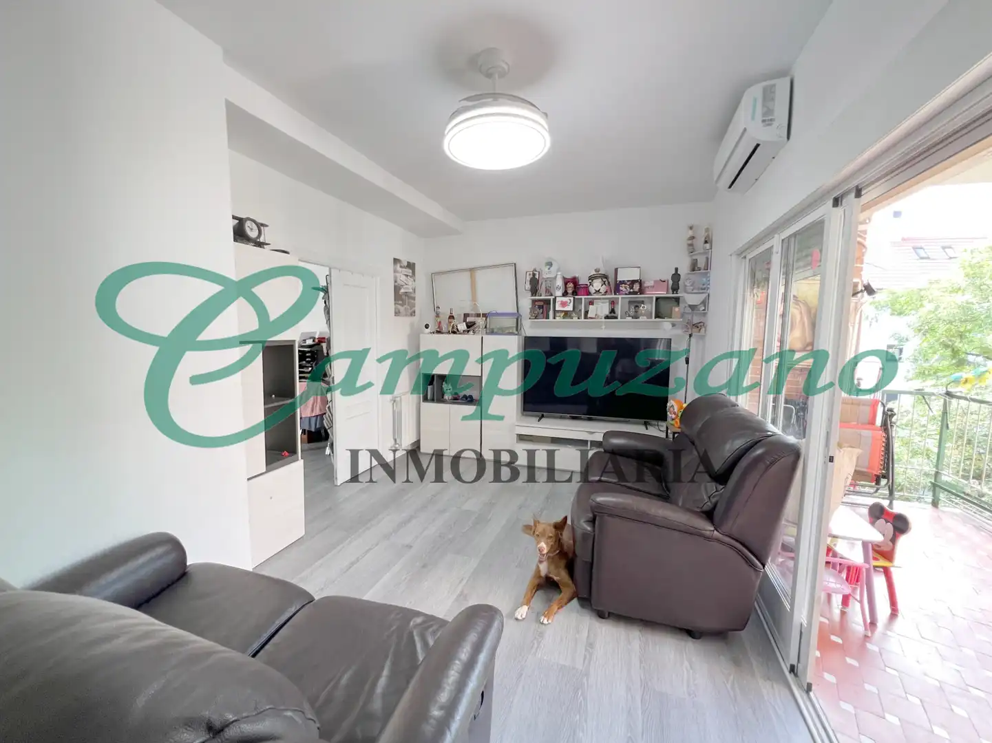 Sala de estar de Piso en venta en Leganés con Aire acondicionado, Calefacción y Terraza