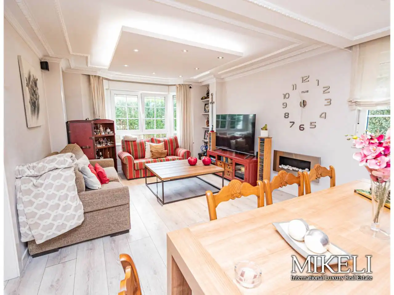 Sala de estar de Casa o chalet en venta en Piélagos con Calefacción, Jardín privado y Parquet