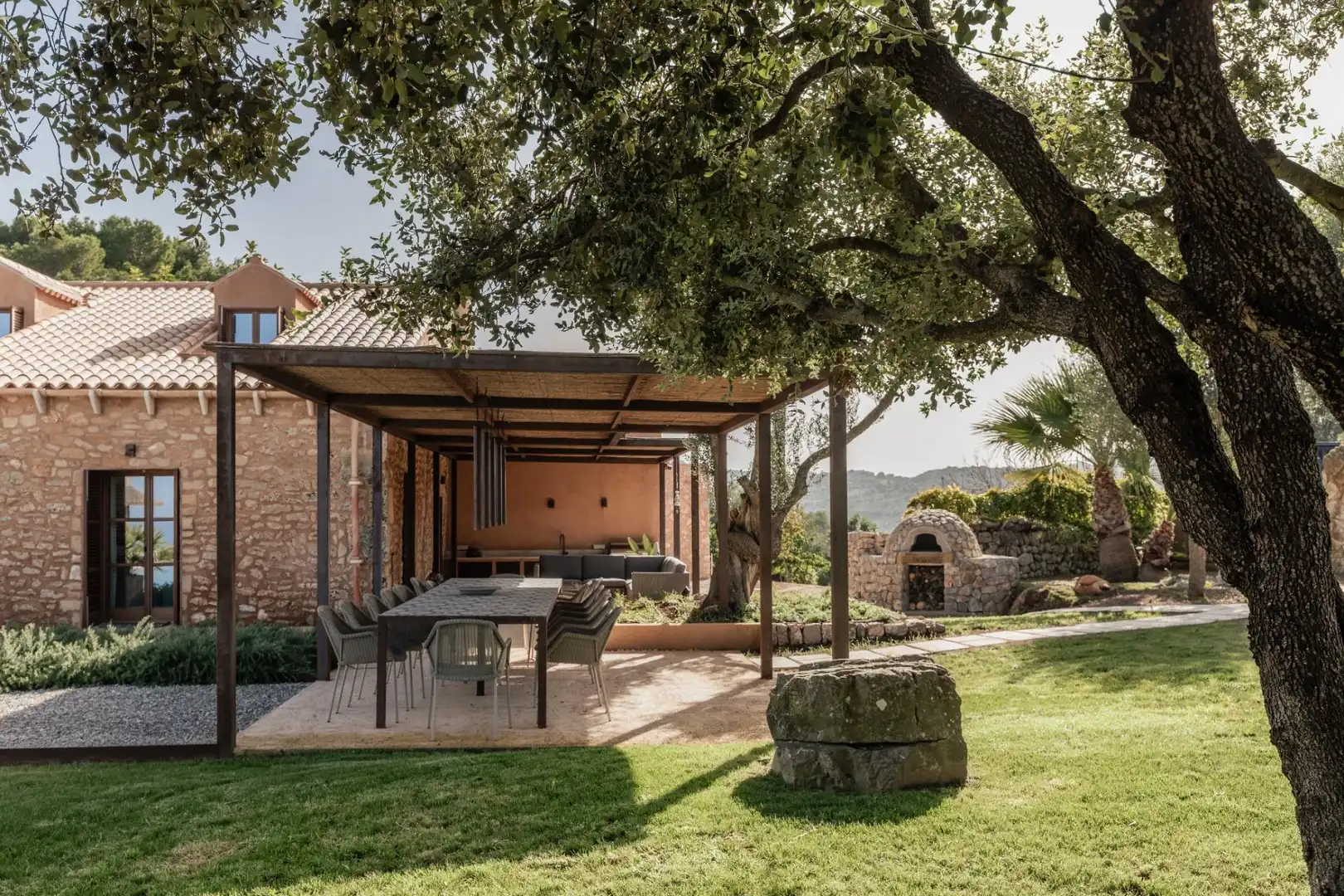 Terrace of Country homes for sale in Sant Llorenç des Cardassar  with Air Conditioner, Heating and Private garden