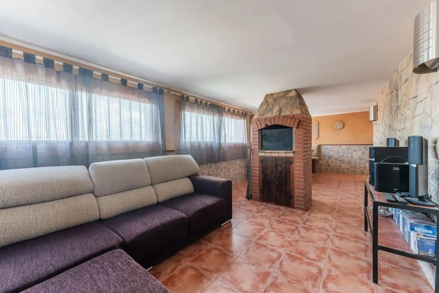 Sala de estar de Casa o chalet en venta en Granollers con Jardín privado, Terraza y Trastero
