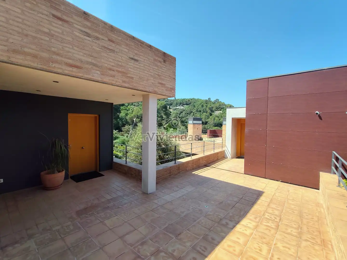Terrassa de Casa o xalet en venda en Sant Cugat del Vallès amb Aire condicionat, Calefacció i Jardí privat