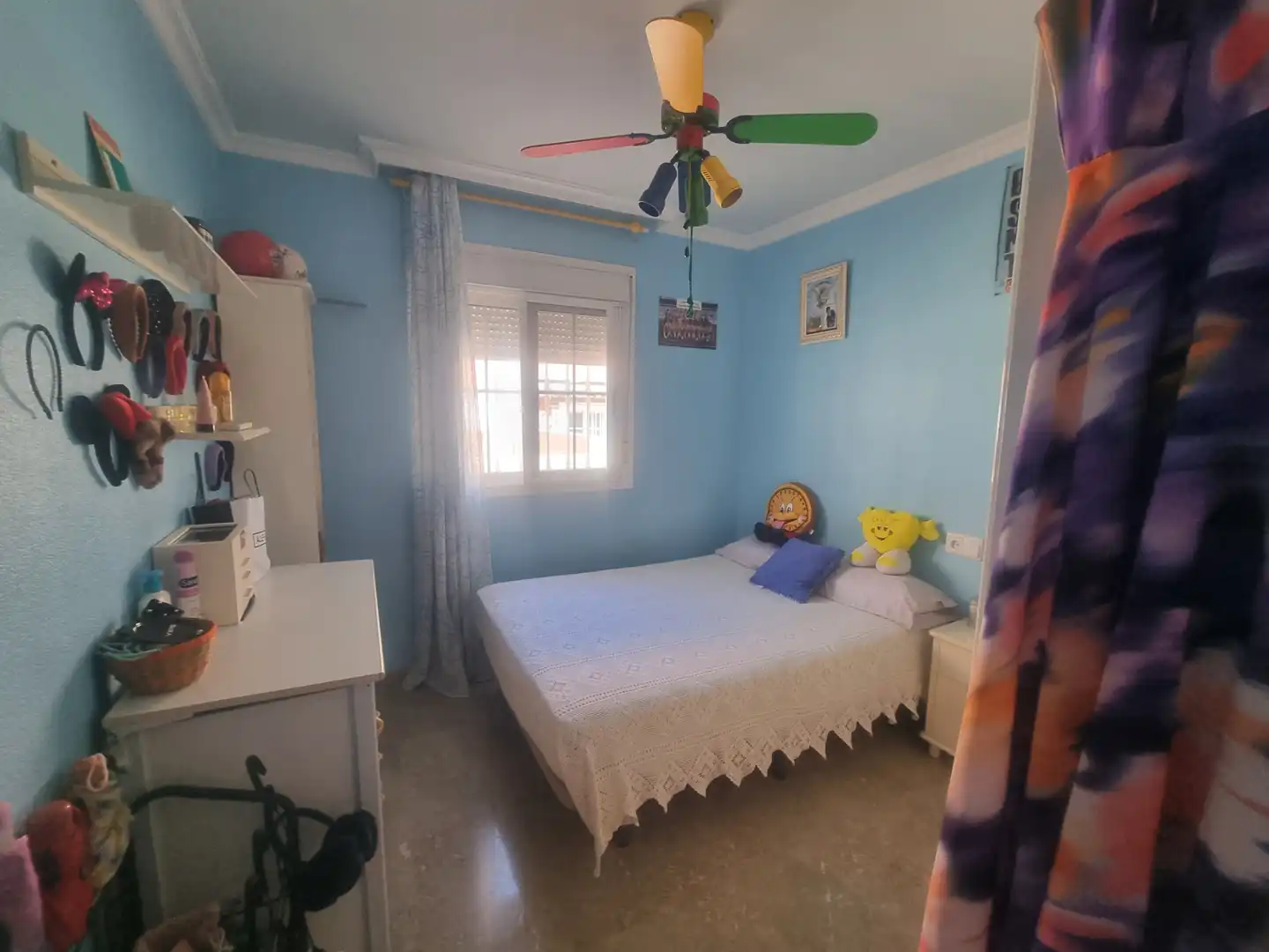 Dormitori de Casa o xalet en venda en Almería amb Aire condicionat, Calefacció i Jardí privat
