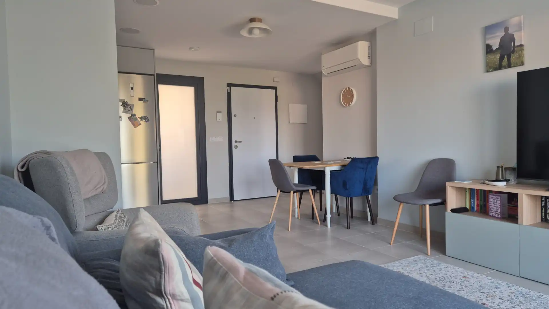 Sala de estar de Casa o chalet en venta en Busot con Aire acondicionado, Calefacción y Jardín privado