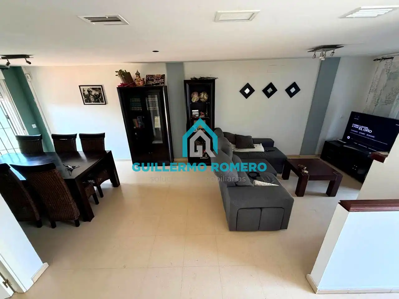 Sala d'estar de Casa o xalet en venda en Huévar del Aljarafe
